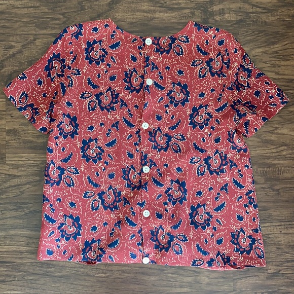 Madewell Silk Button-Back Tie - Picture 6 of 8